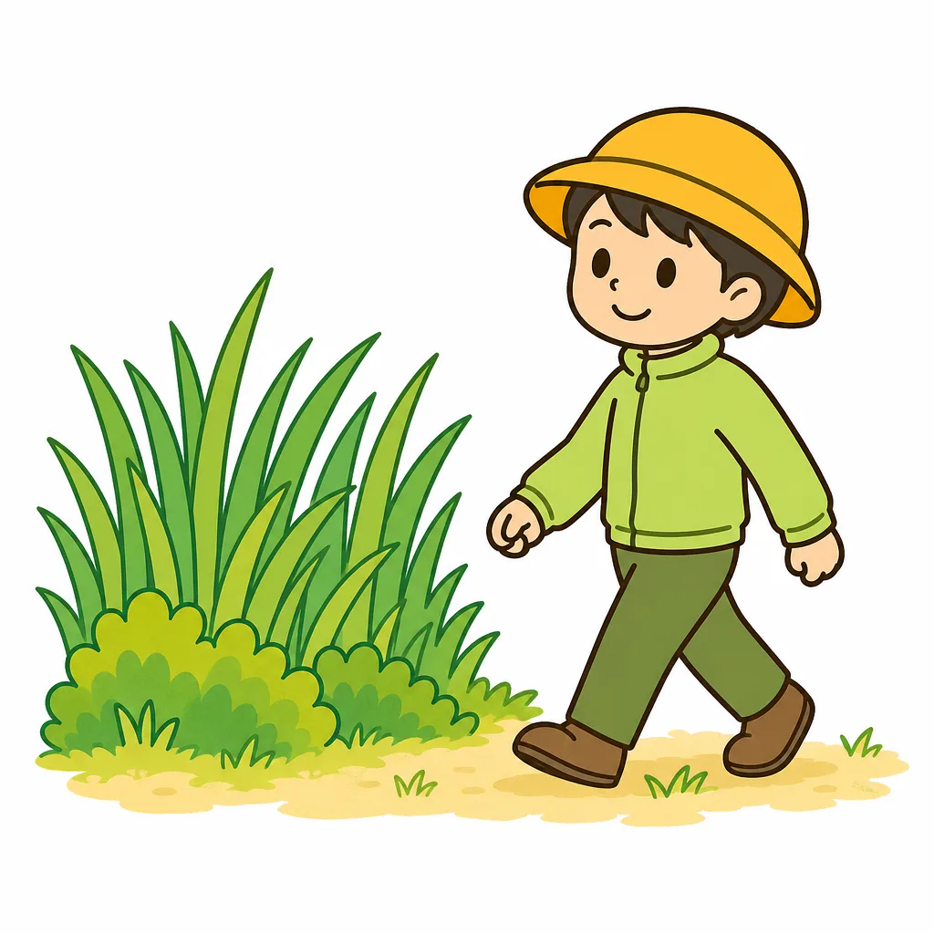 野山に 入るときは 肌を 出さないことが 予防になります。