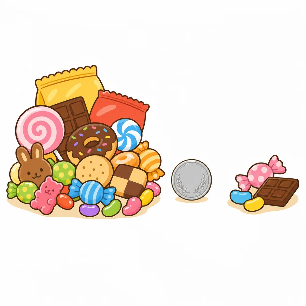 値段が上がると、同じお金で買える量が減ります。