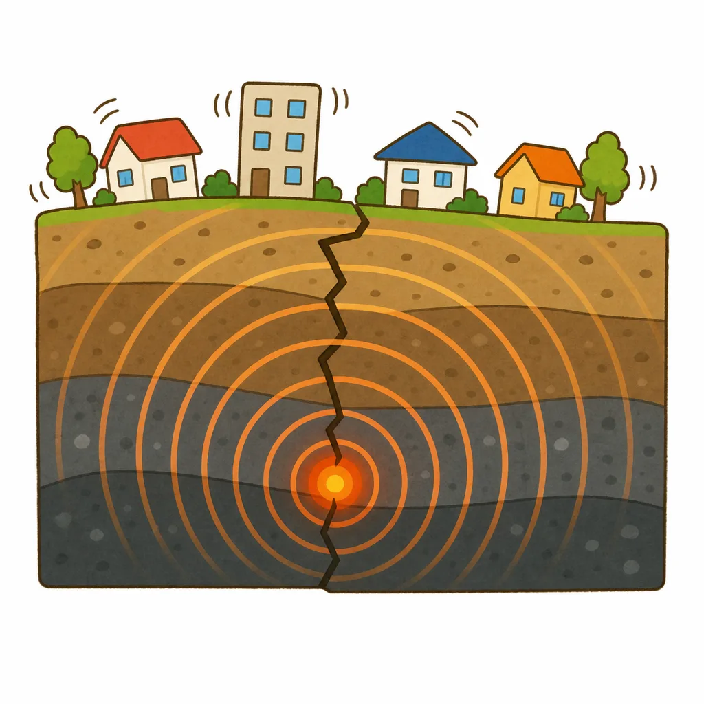 マグニチュードは地震そのものの大きさ。1つの地震に1つ。