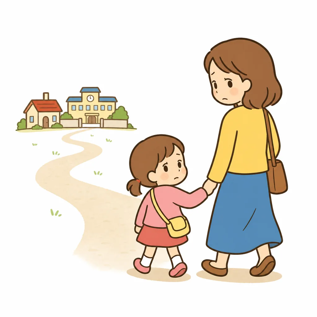 家や 学校、友だちをのこして 国をはなれる 人たち。