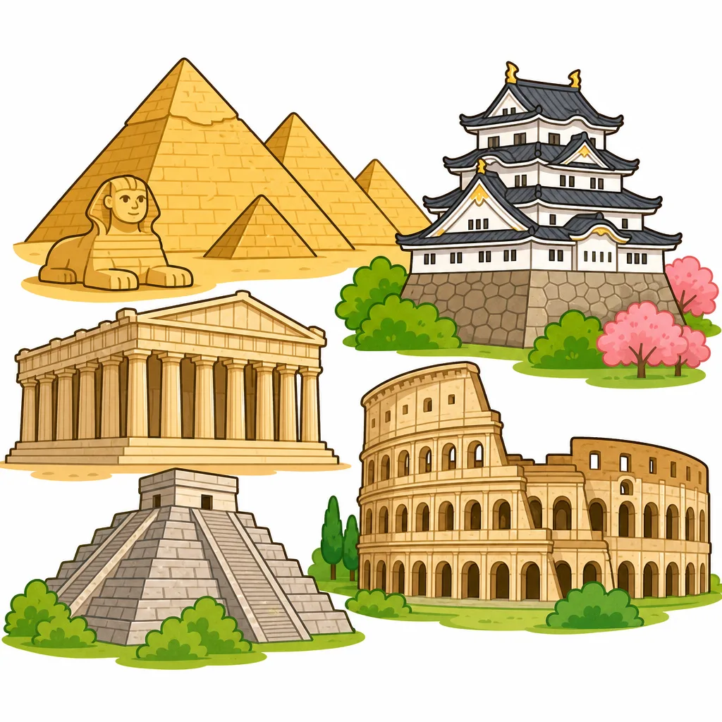 昔の人のちえがつまった『文化遺産』。