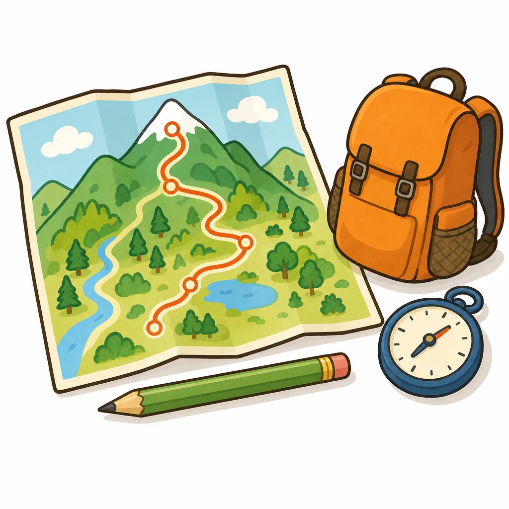 登山届に書くことのれい。